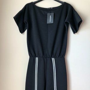 PRETTY LITTLE THING STRIPED JUMPSUIT